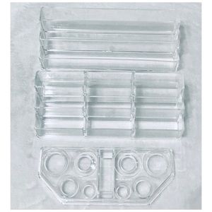 ByAlegory Acrylic Makeup Organizer Bundle